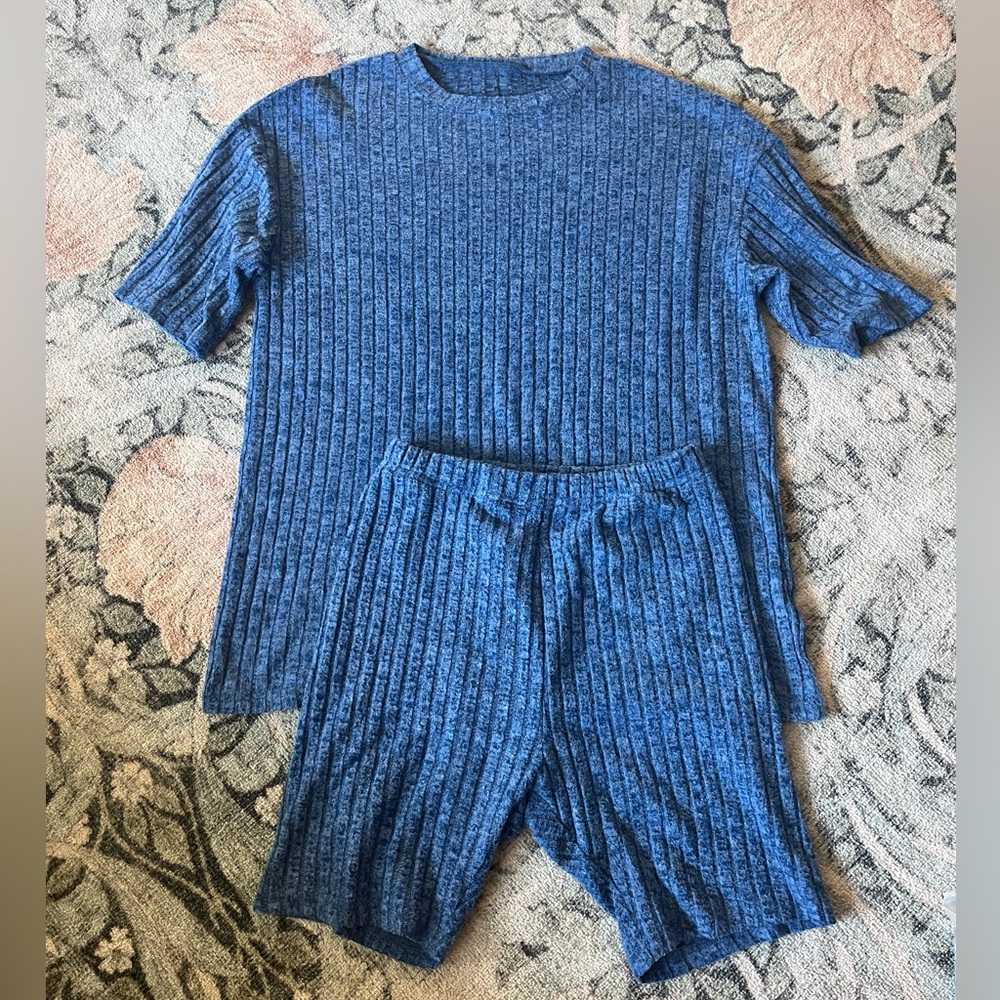 Ladies Blue Casual and Comfy Set